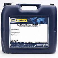 SWD Rheinol Масло трансмиссионное полусинтетическое Synkrol 4 GL-4 SMT 75W-80 20л